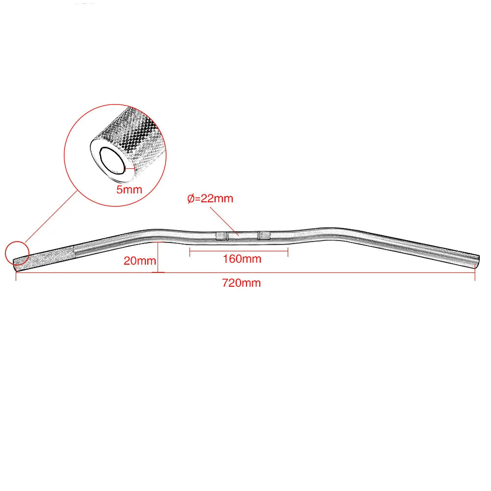 Guidon Universel 22mm
