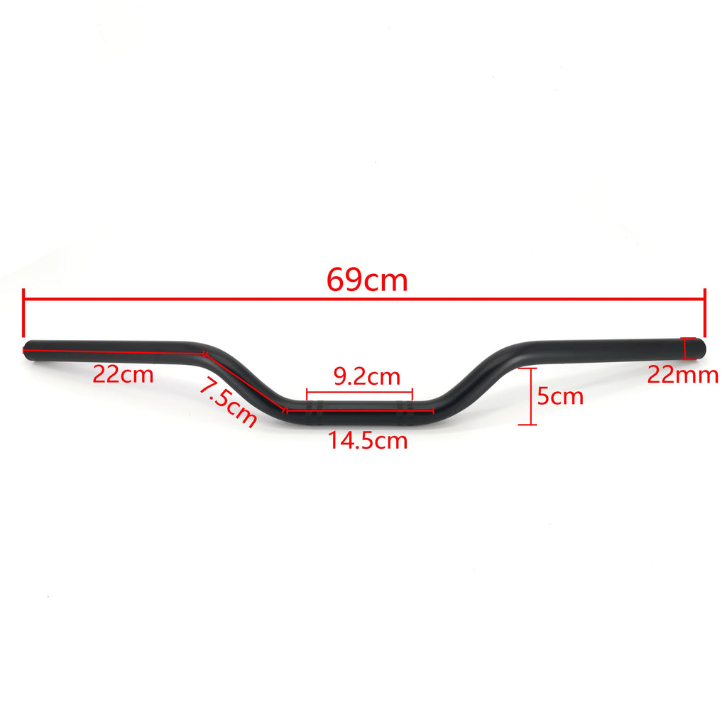 Guidon 22mm 7/8''