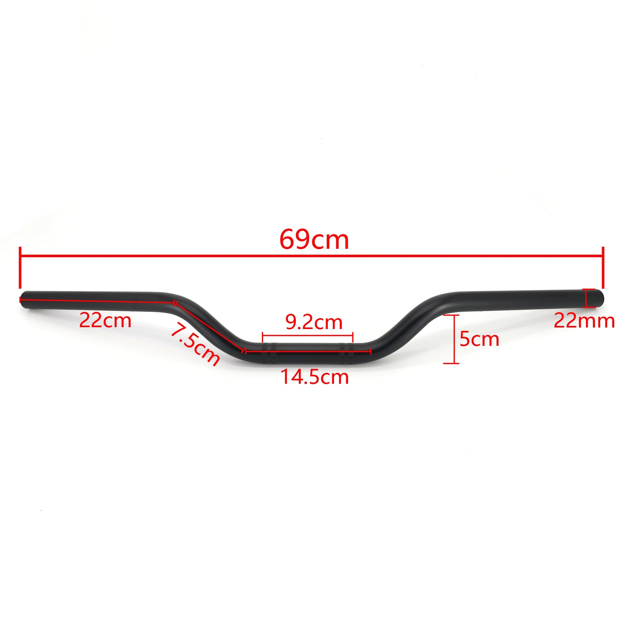 Guidon 22mm 7/8''