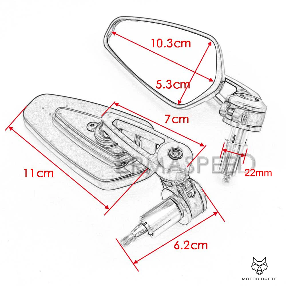 ERMASPEED™ mirrors 