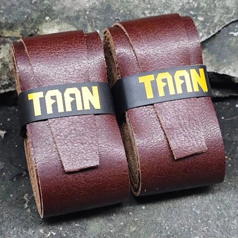 Poignées de guidon en cuir 25 mm 65 cm