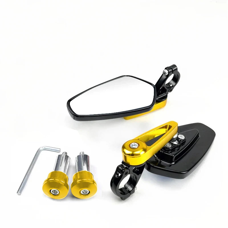 Rétroviseurs alu 22mm