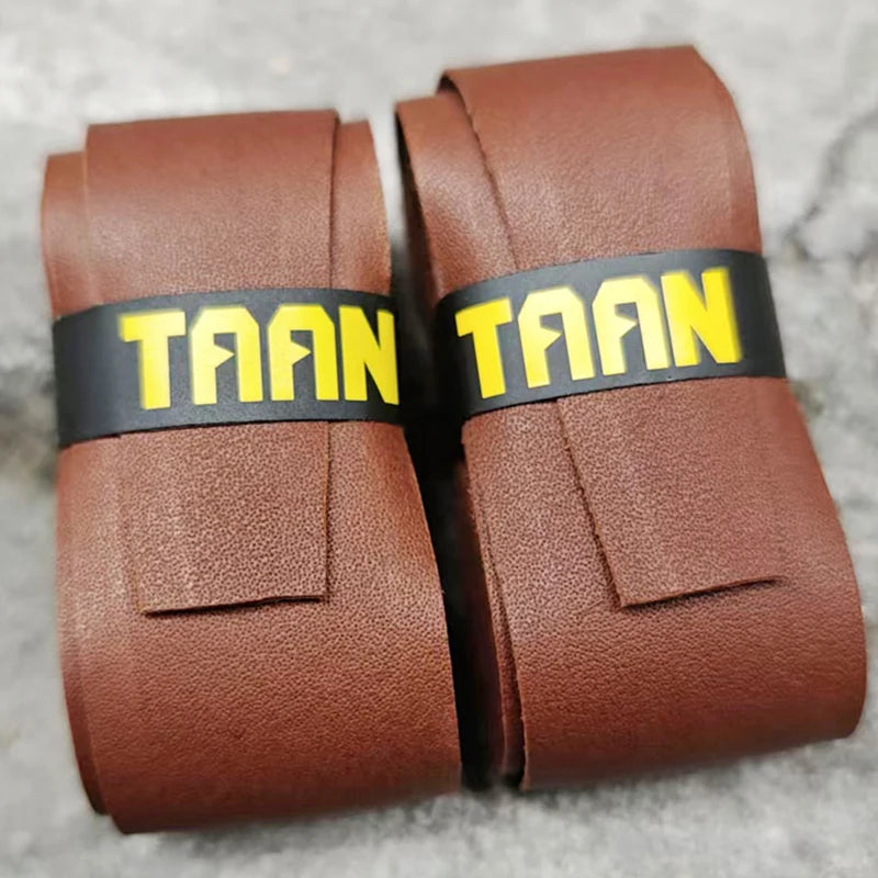 Poignées de guidon en cuir 25 mm 65 cm