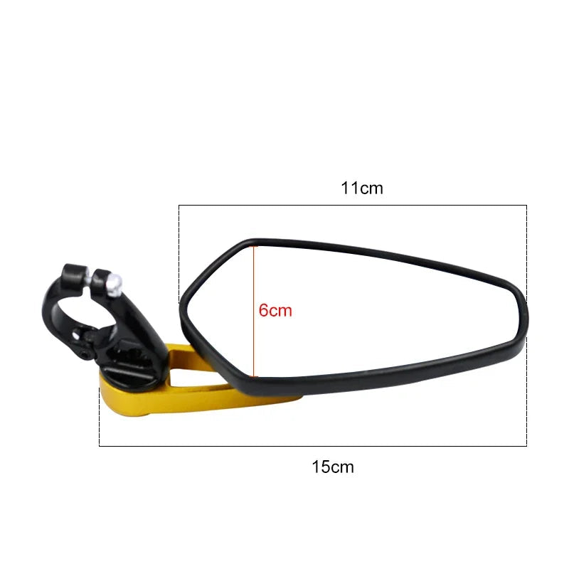 Rétroviseurs alu 22mm