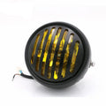 Bloc optique jaune avec grille 12 volt