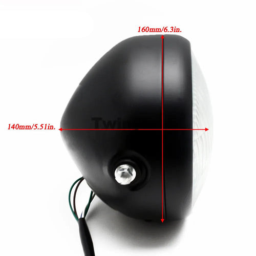 Bloc optique avec grille 12 volt