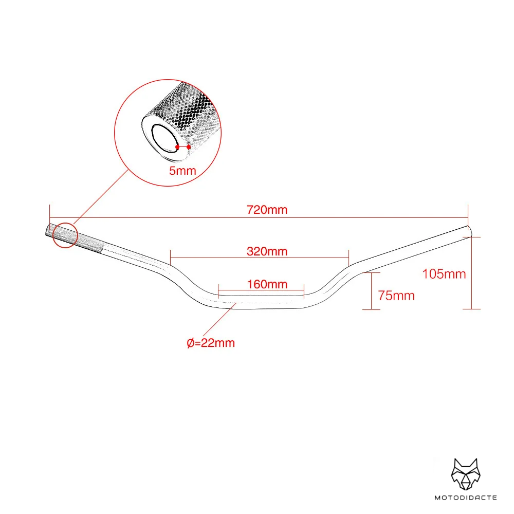 Guidon 22mm HSDD™