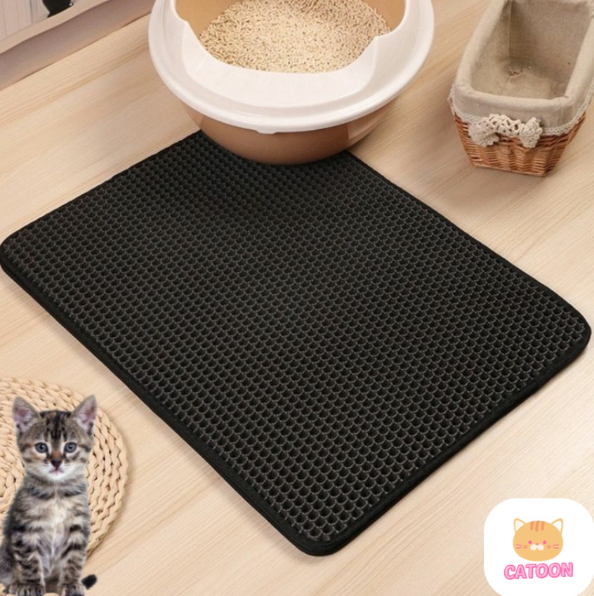 Tapis litière chat ❘ Littermats™